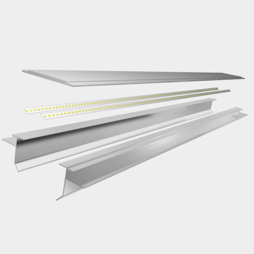 LD5452: Linear Recessed LED Profile